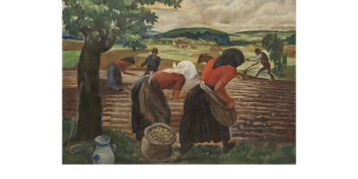 CARL FREDERICK&nbsp;BINDER

American, 1887-1968, The Toilers, 1931