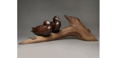 BEYOND THE THIRD DIMENSION:&nbsp;Superrealistic Wood Carvings by John T. Sharp, On view through Saturday, January 30