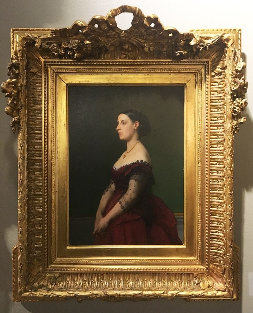 Painting of a Young Woman