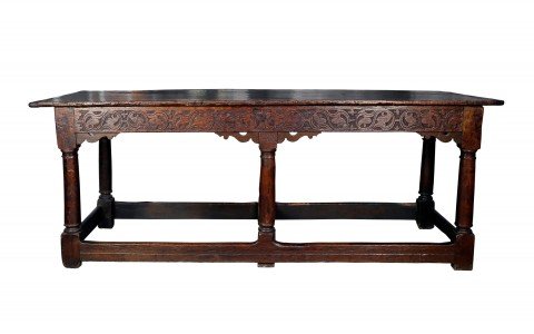 17thc. English Console/Library Table by 17th Century British School