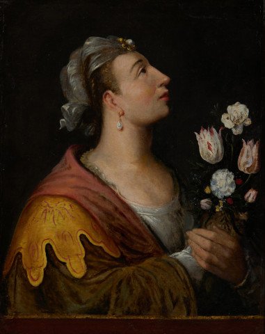 Portrait of an Actress by 18th Century French School