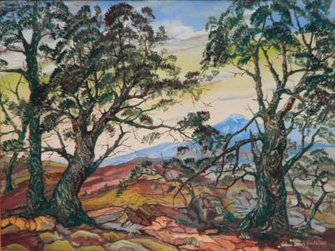 Landscape with Trees by William Eastman