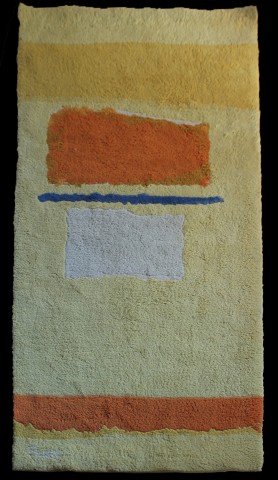 Theodore Stamos (American 1922-1997) - Abstract, Wool Tapestry