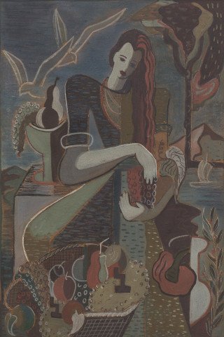 Woman and Fruit