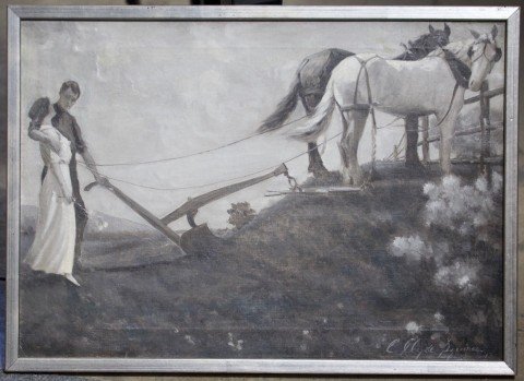 Returning from the Field by Charles (C. Clyde) Squires