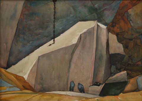 Quarry by George Gustav Adomeit