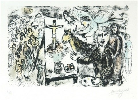 The Artist and Biblical Themes by Marc Chagall