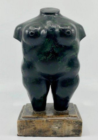 Alberto Echevarria (Colombian, 20th Century), Nude Torso
