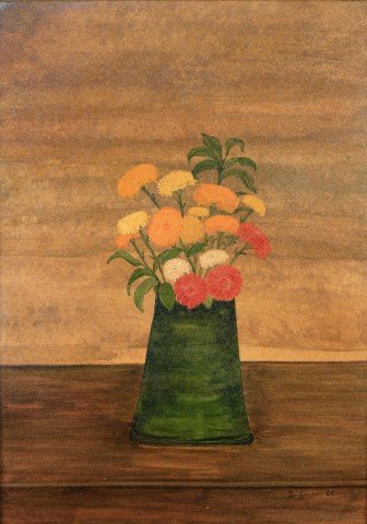 Still life, Flowers in a Vase by Doris Roberts Goyen