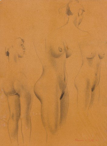 Standing Nudes