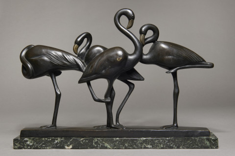 Flamingos by Alexandre Kéléty