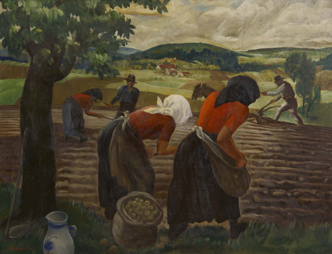 The Toilers by Carl Frederick Binder