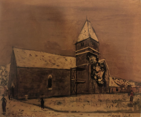 L'Eglise de Droué by Maurice Utrillo