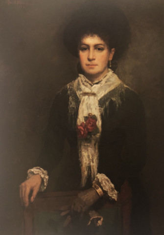Portrait of a Lady by Robert William Vonnoh