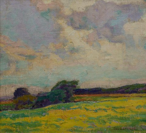 Summer Landscape by George Gustav Adomeit