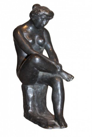Seated Nude II by After Aristide Maillol