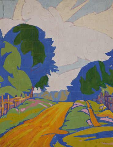 Road to Berlin Heights by August Frederick Biehle