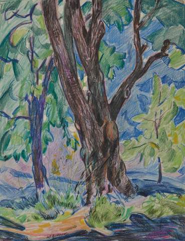 Trees by August Frederick Biehle