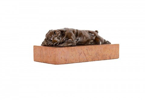 Animal Bronze Sculpture: