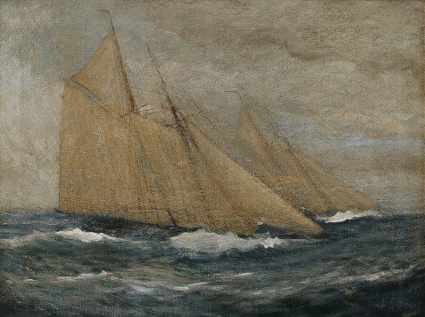 Racing in Heavy Weather by Carlton Theodore Chapman