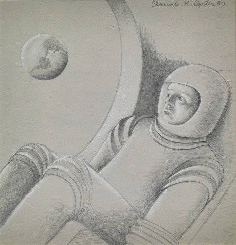 The Astronaut by Clarence Holbrook Carter