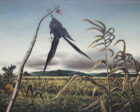 Crow Scarecrow by Clarence Holbrook Carter