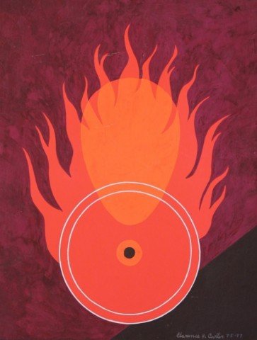 Flaming Mandala