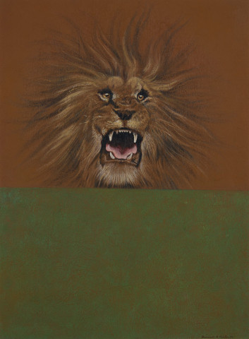 Over and Above: Lion by Clarence Holbrook Carter