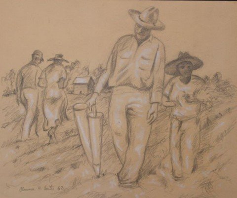 Planting Tobacco