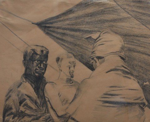 Study for Mummers