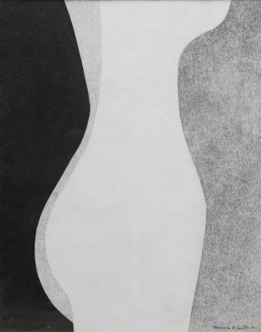 Torso, Black and White by Clarence Holbrook Carter