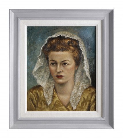 Woman with Mantilla