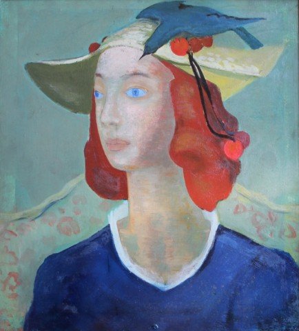 Portrait of a Woman by Catherine J. Barnes