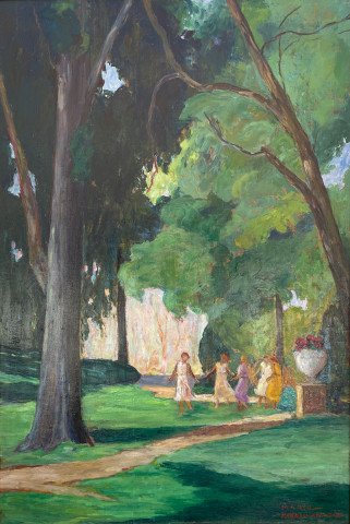 Afternoon in the Park by Marie Martelli-Chautard