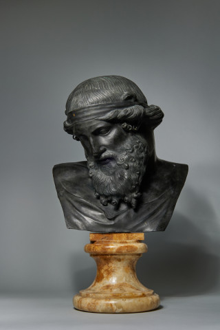 Bust of Dionysus, Late 19th Century Italian after the Antique