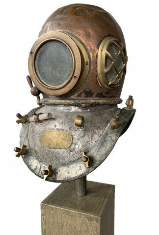 Brass and Copper Sculpture: