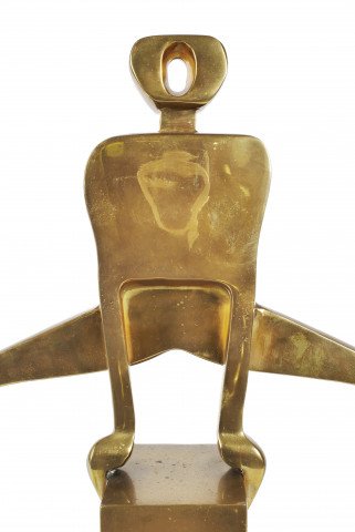Contemporary Gymnast Form Sculpture by Dolbi Cashier