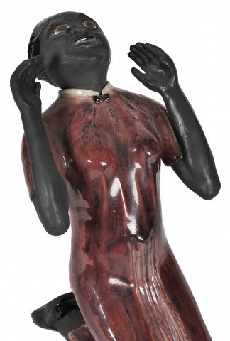 Girl Praying by Dorothy S. Harkins