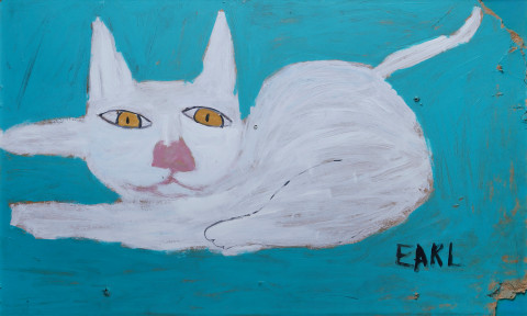 White Cat by Earl Swanigan