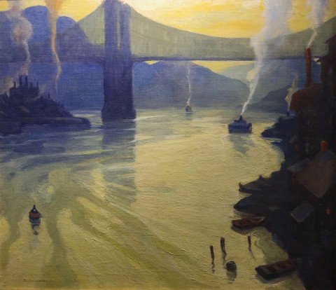 The Allegheny River by Carl Frederick Gaertner