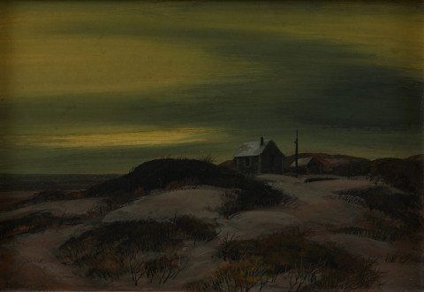 Dune Shacks by Carl Frederick Gaertner