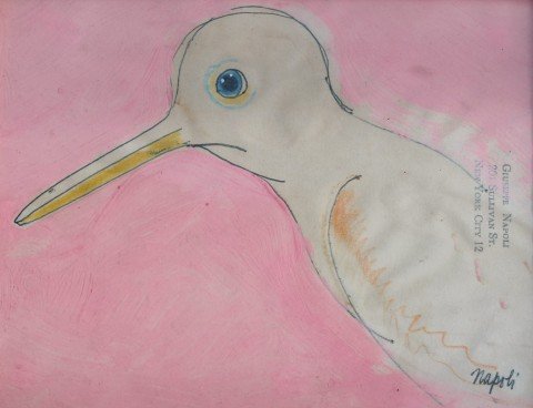 Long Beaked Bird by Giuseppe Napoli
