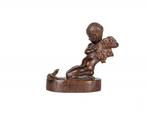 Boy with Lizard