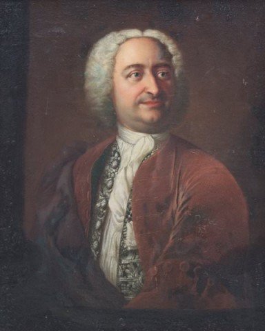 17thc. Continental School Portrait of Christianus Wolffius