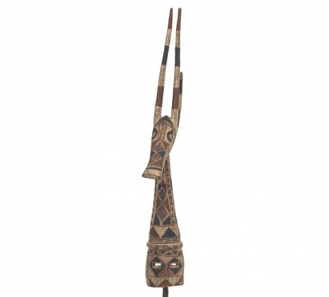 Karumba Adoné Large Antelope Mask Headdress Sculpture