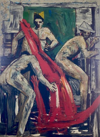 Falling Artist by Ken Nevadomi