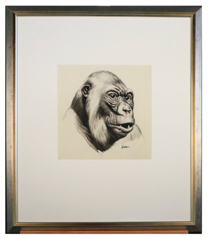 Kiska(American 20thc.) Gorilla