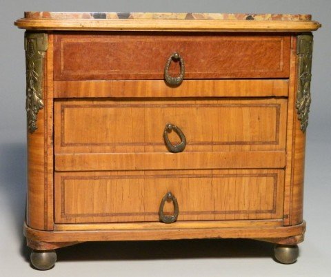 Miniature Humidor in the style of a late 18thc. French commode
