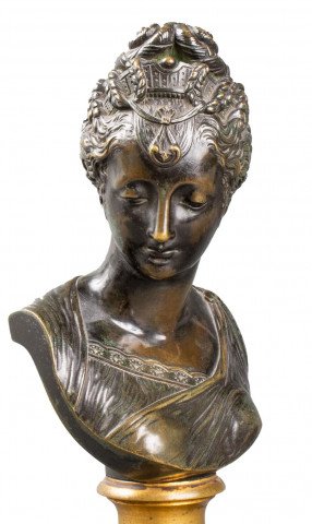 Neoclassical Bust of a Woman