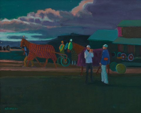 At the Stable by Joseph Benjamin O’Sickey